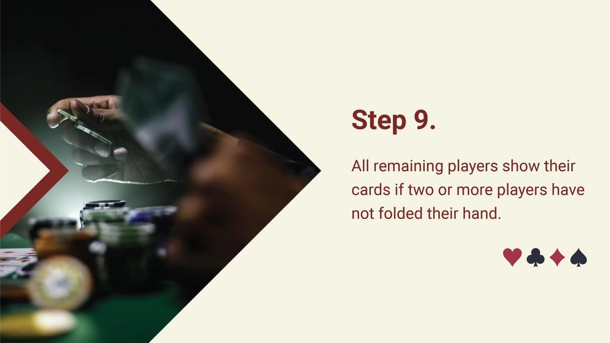 Free Poker Game Presentation Template to Edit Online