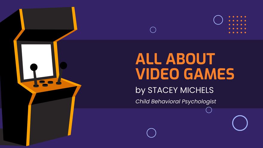 Video Game Presentation Template in PDF, PowerPoint, Google Slides