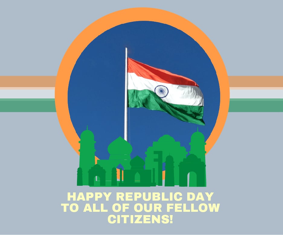 Free Republic Day Photo Banner