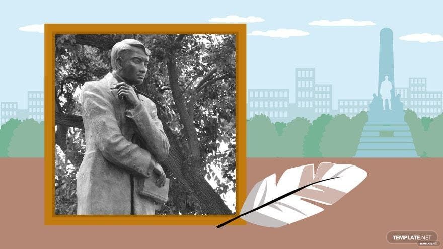 Rizal Day Image Background
