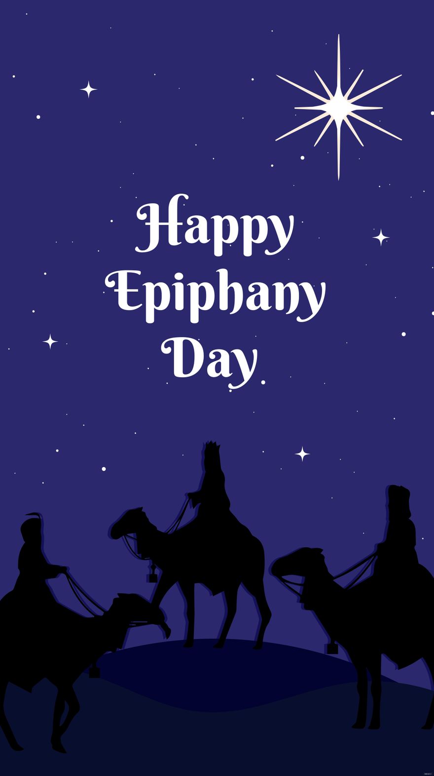 Free Epiphany Day iPhone Background in PDF, Illustrator, PSD, EPS, SVG, PNG, JPEG