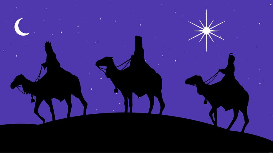 Epiphany Day Vector Background