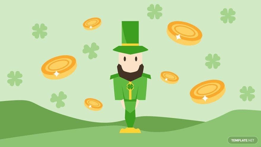 St. Patrick's Day Cartoon Background