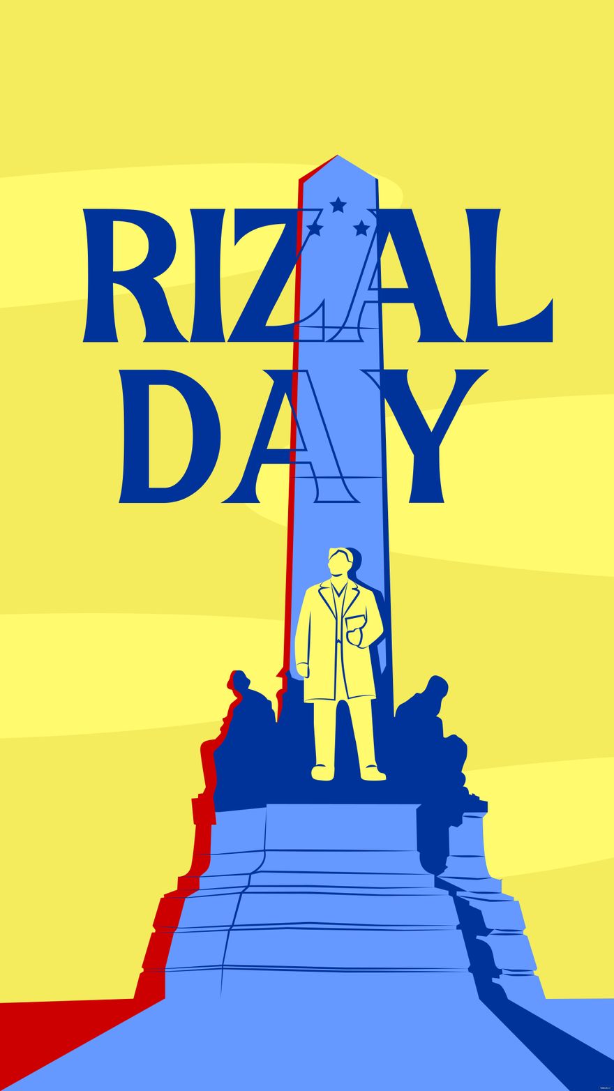 Free Rizal Day iPhone Background in PDF, Illustrator, PSD, EPS, SVG, JPG, PNG