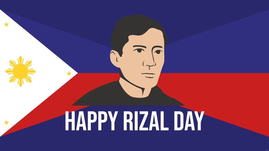 Free Rizal Day Background in PDF, Illustrator, PSD, EPS, SVG, JPG, PNG