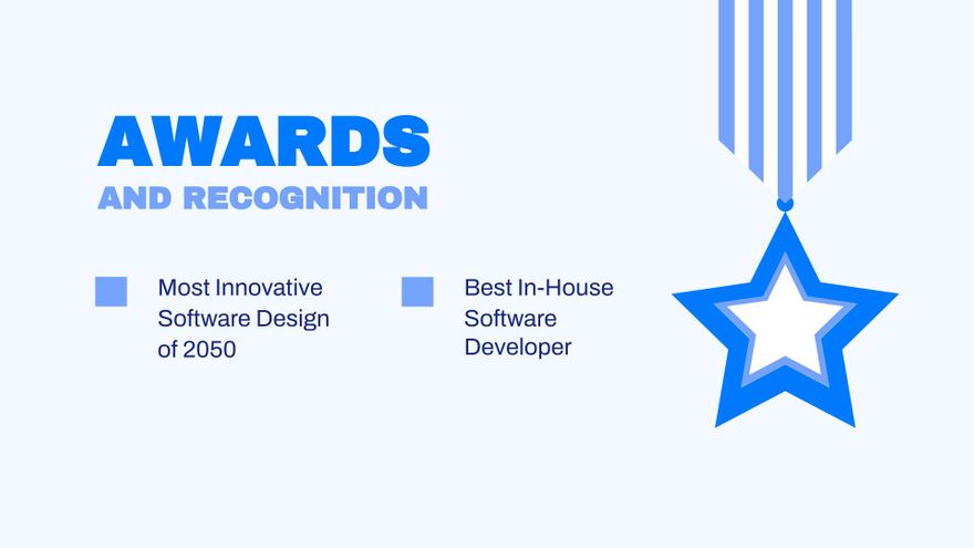Free Software Developer Portfolio Presentation Template to Edit Online