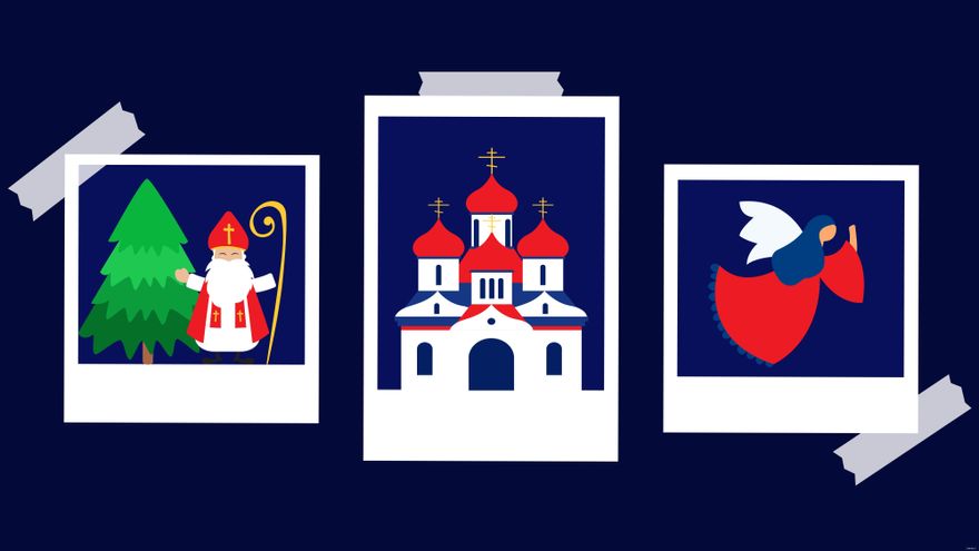 Free Orthodox Christmas Photo Background
