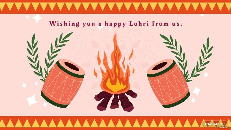 Lohri Wishes Background