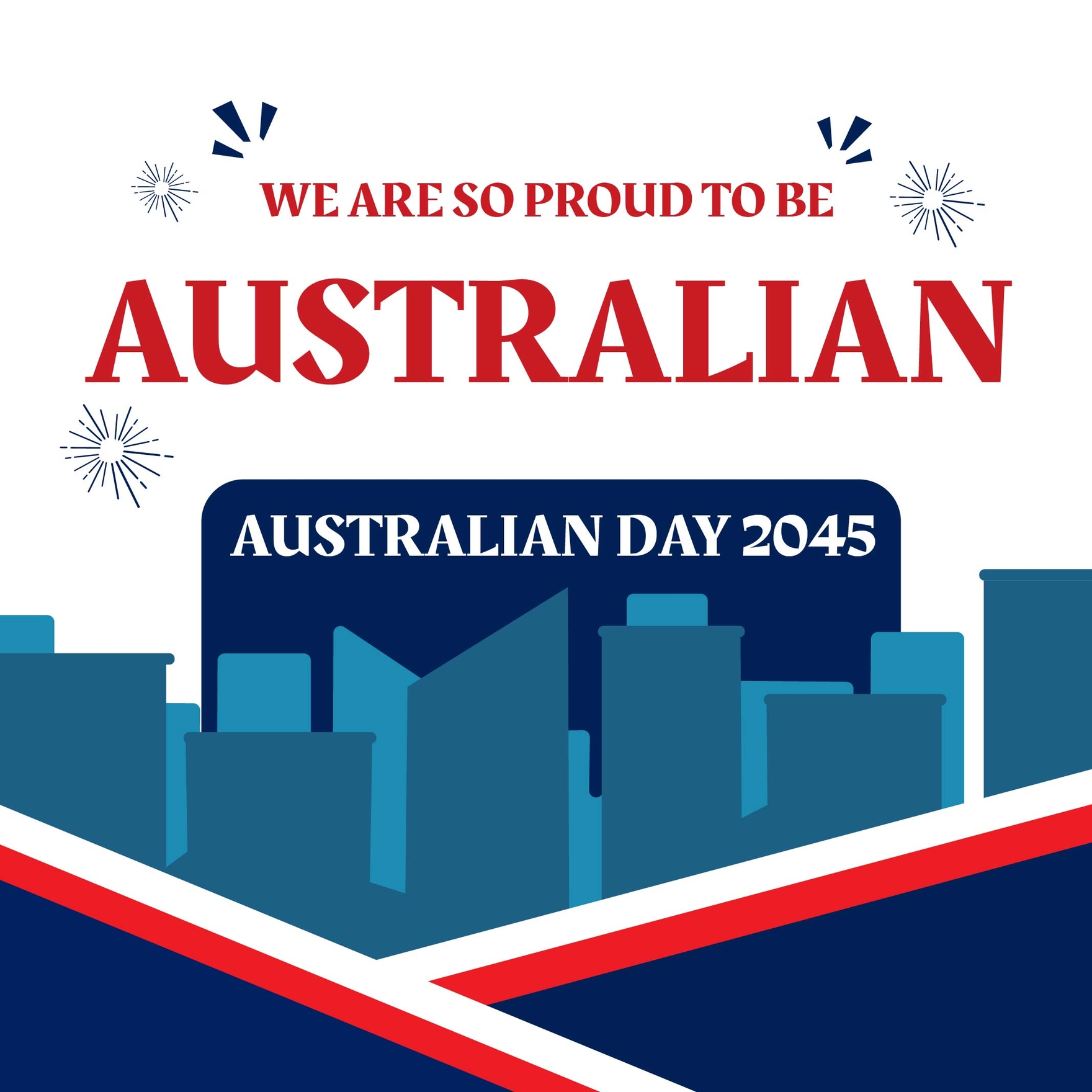 Free Australia Day Greeting Card Vector in Illustrator, PSD, EPS, SVG, JPG, PNG