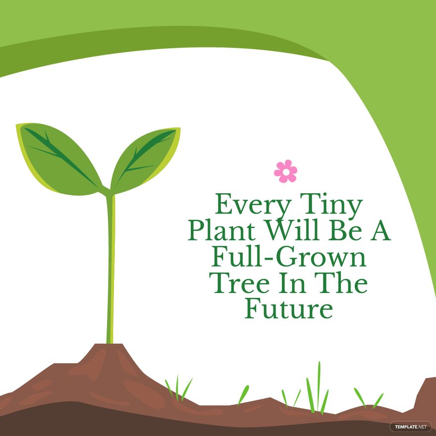 Arbor Day Quote Vector