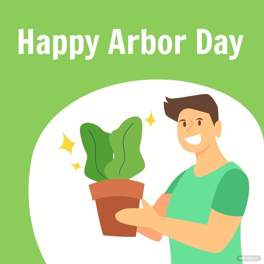 Arbor Day Celebration Vector