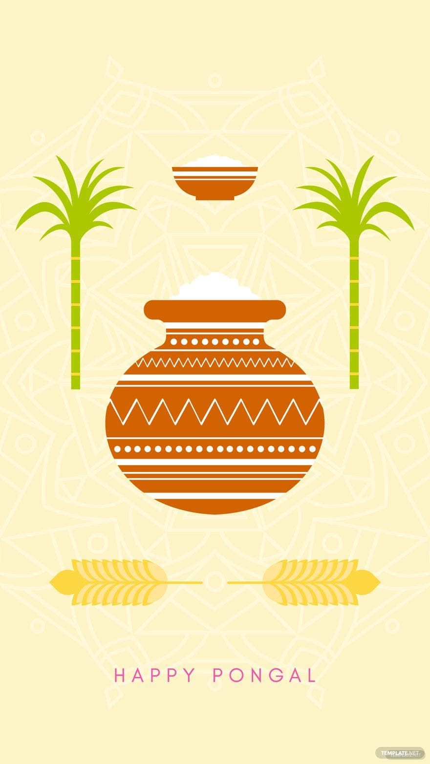 Free Pongal iPhone Background