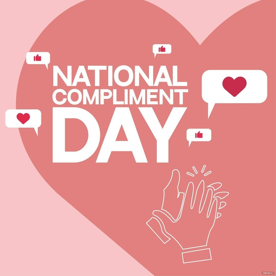 FREE National Compliment Day Template Download in PDF, Illustrator