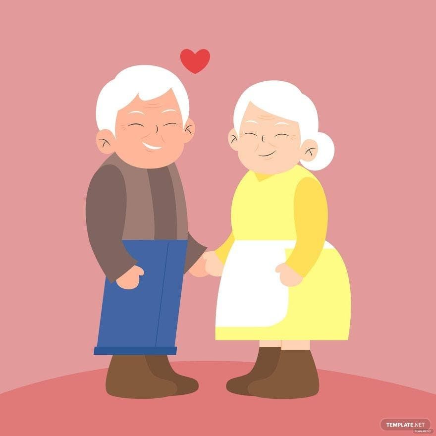 Happy National Spouses Day Illustration
