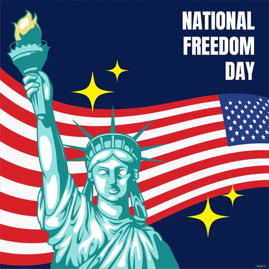 National Freedom Day Illustration