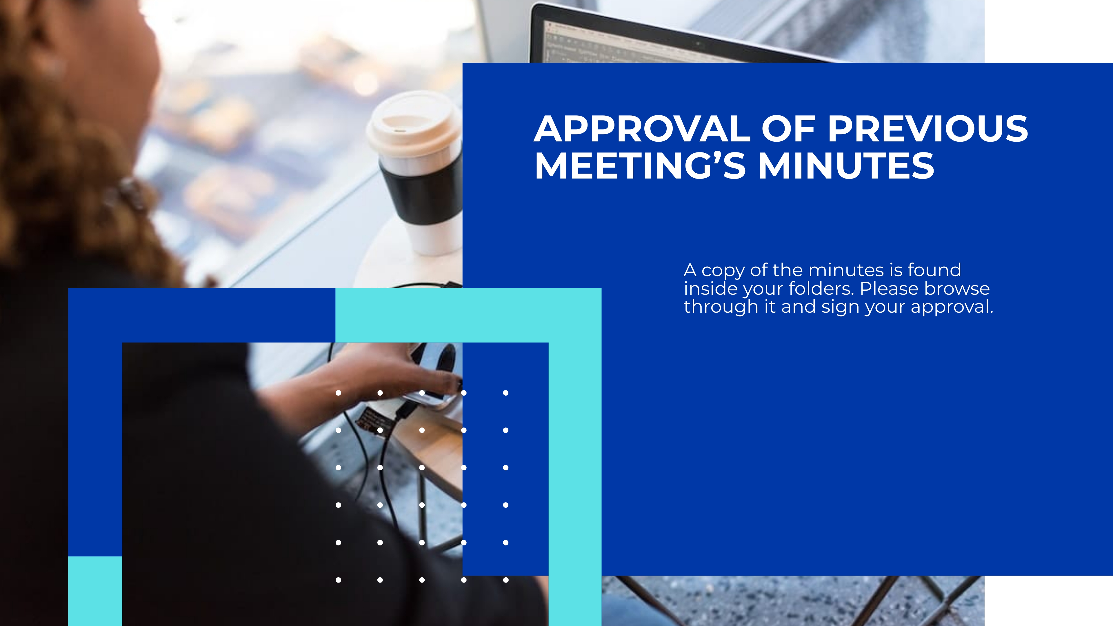 Free Board Meeting Presentation Template to Edit Online