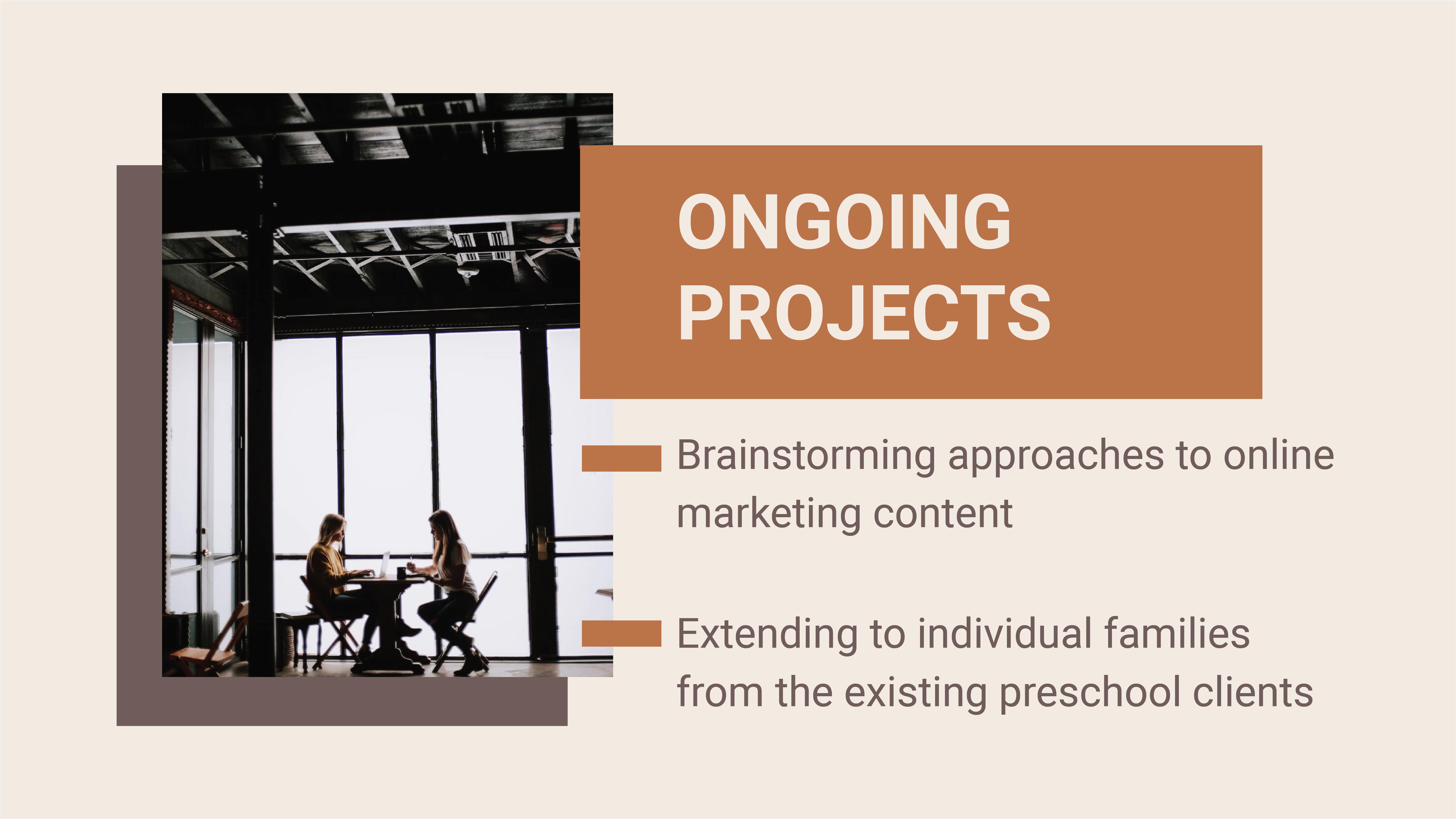 Free CEO Presentation Meeting Presentation Template to Edit Online