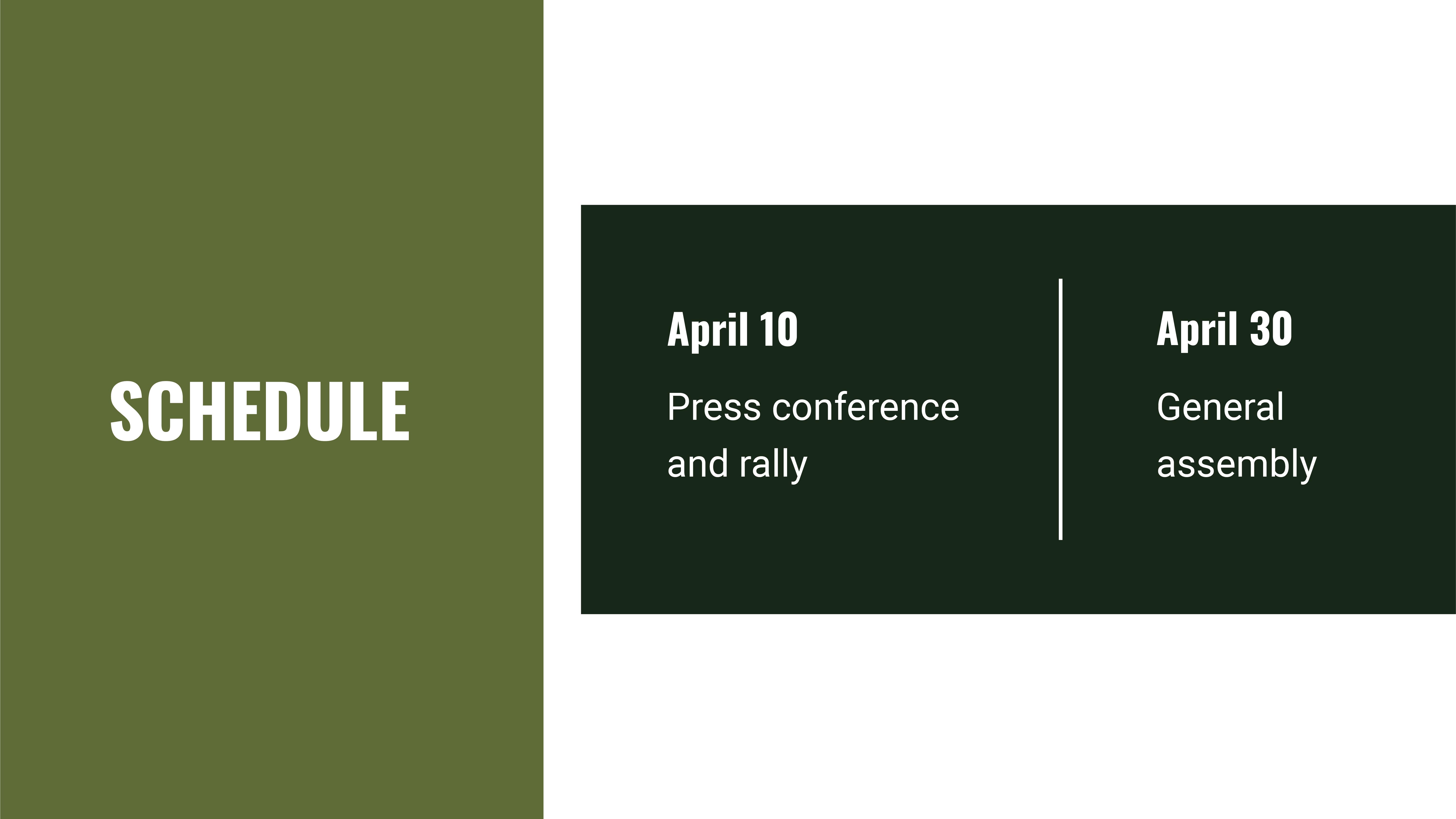 Free Political Party Meeting Presentation Template to Edit Online