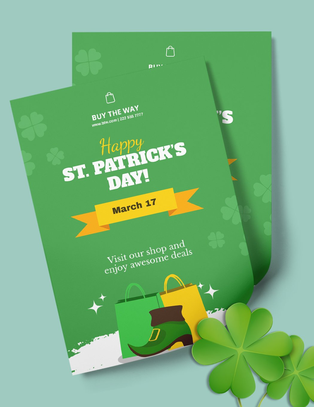 Happy St. Patrick's Day Flyer