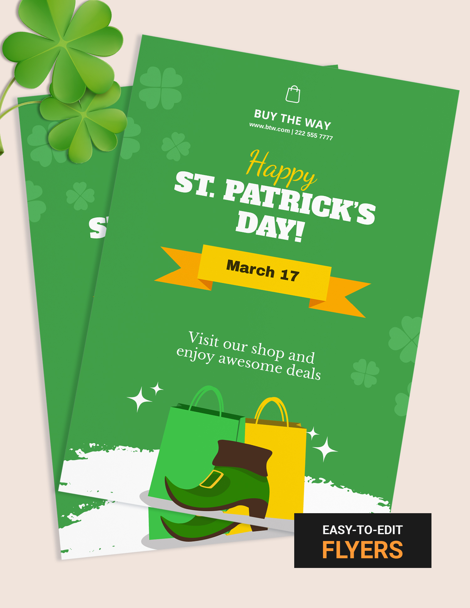 Happy St. Patrick's Day Flyer