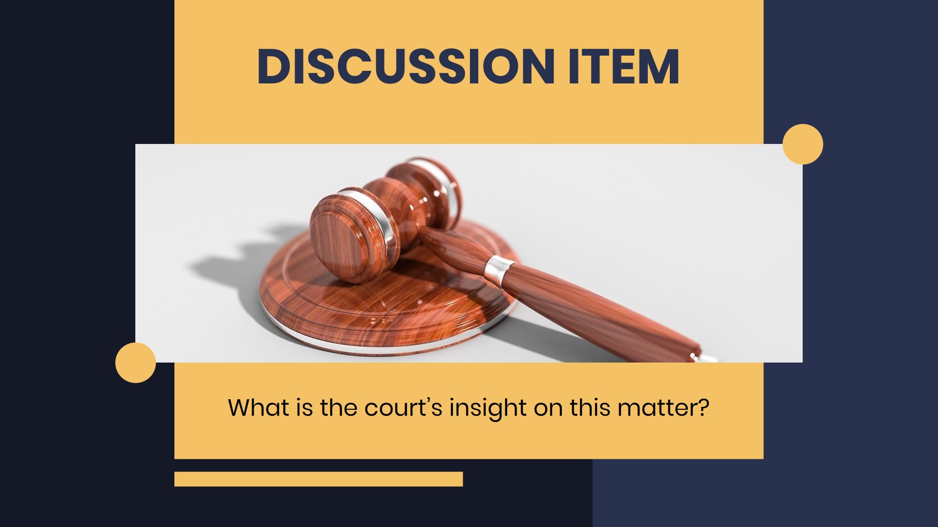 Free Legal Planning Meeting Presentation Template to Edit Online