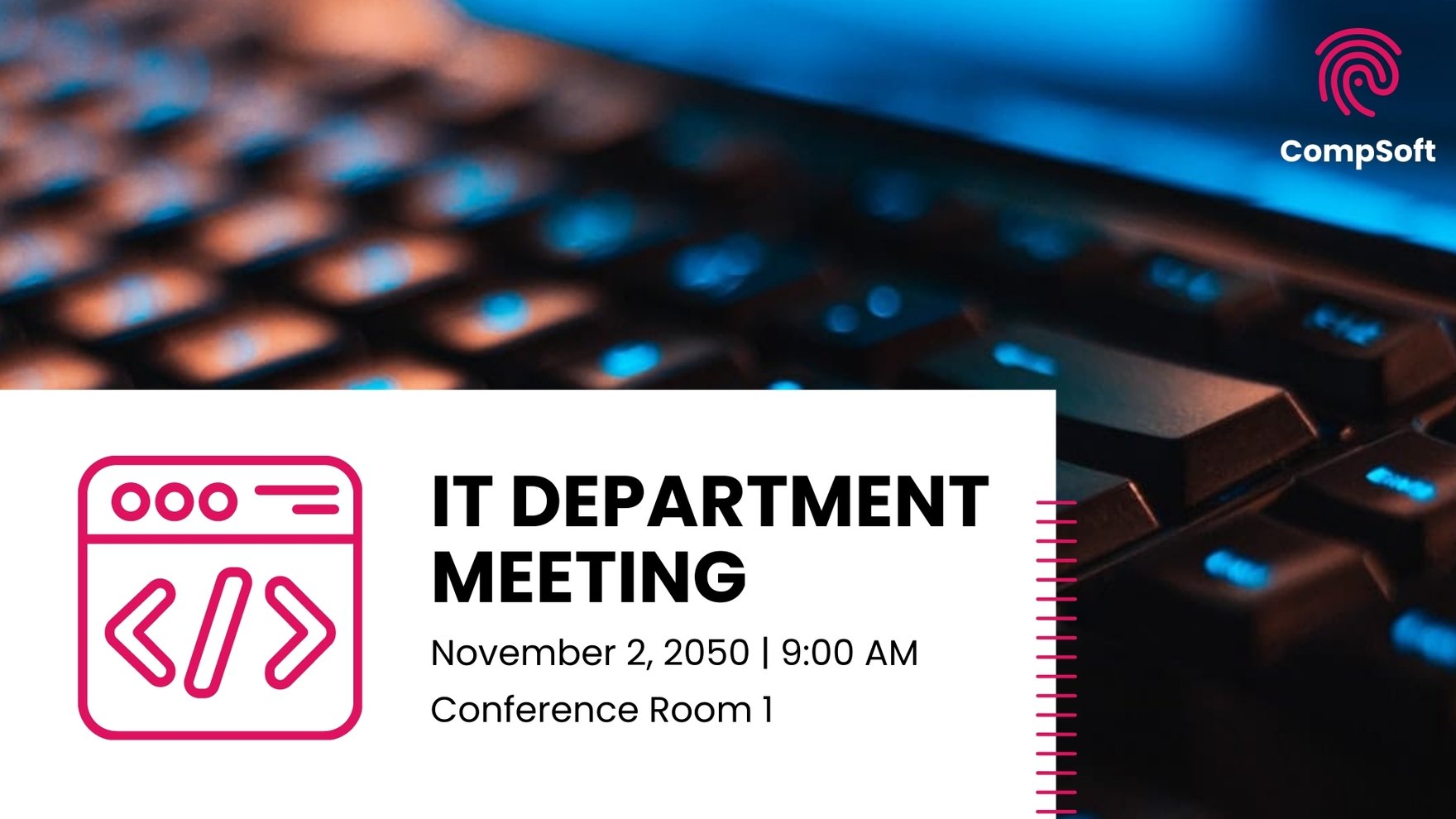 IT Department Meeting Presentation Template
