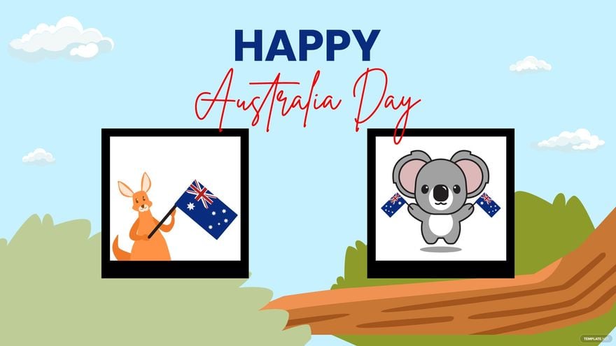 Australia Day Photo Background