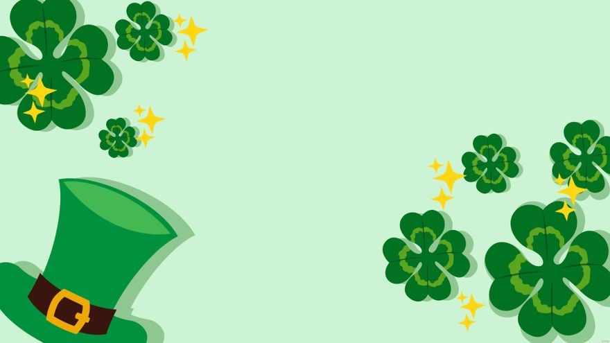 St. Patrick's Day Zoom Background in PDF, Illustrator, PSD, EPS, SVG, JPG, PNG