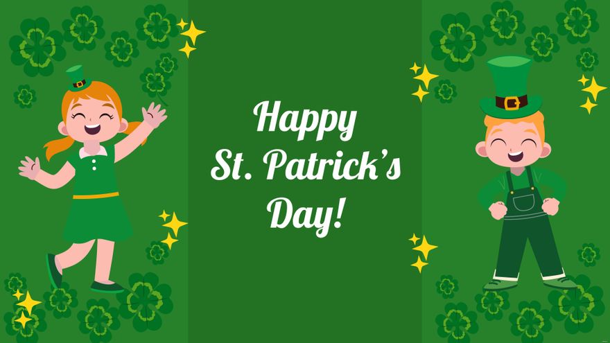Free Happy St. Patrick's Day Background