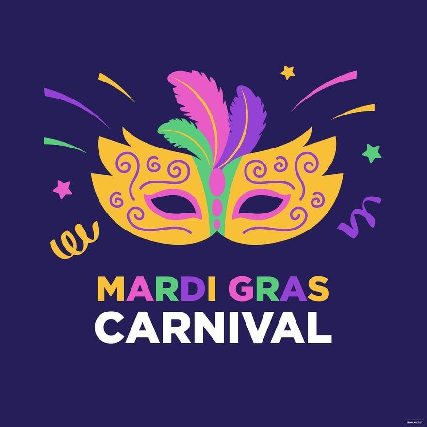 Happy Mardi Gras Carnival Vector