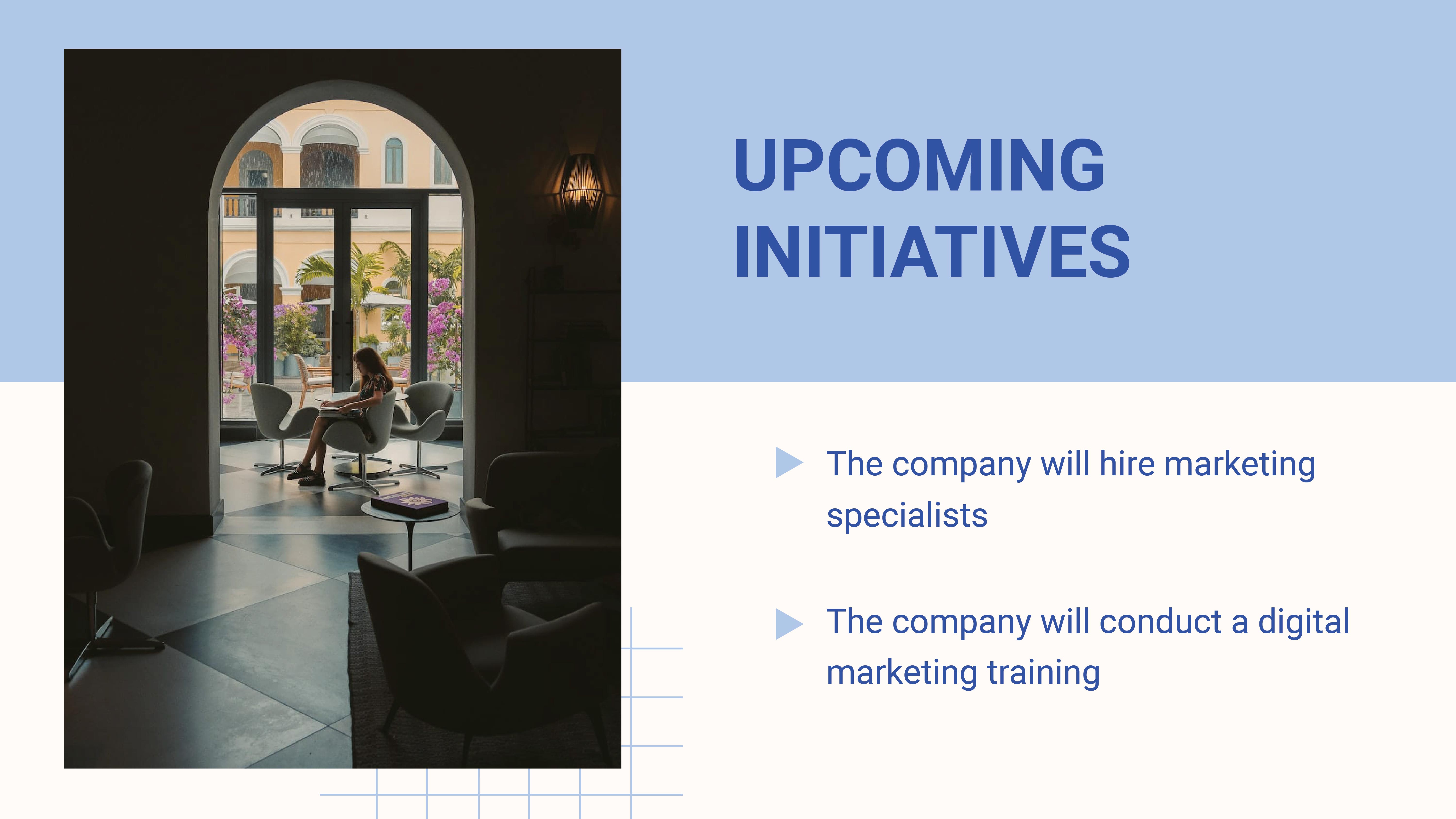 Free Quarterly Planning Meeting Presentation Template to Edit Online