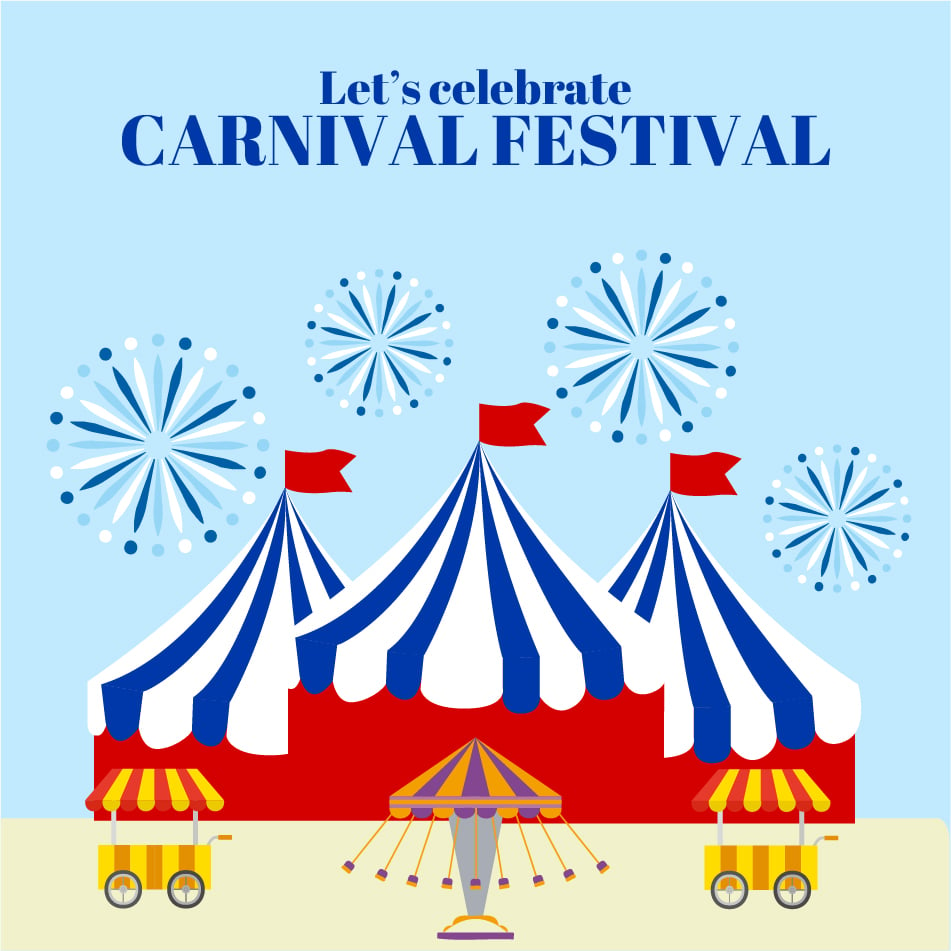 Free Carnival Festival Celebration Vector in Illustrator, PSD, EPS, SVG, JPG, PNG