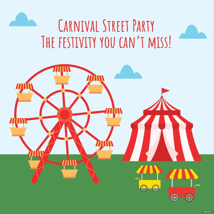 Free Carnival Festival Poster Vector