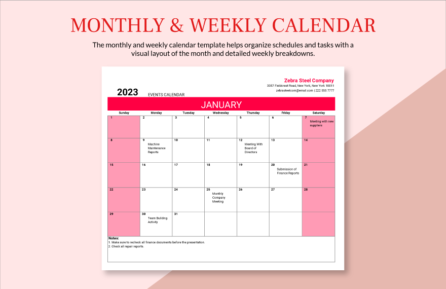 Free academic calendar template download in word google docs excel