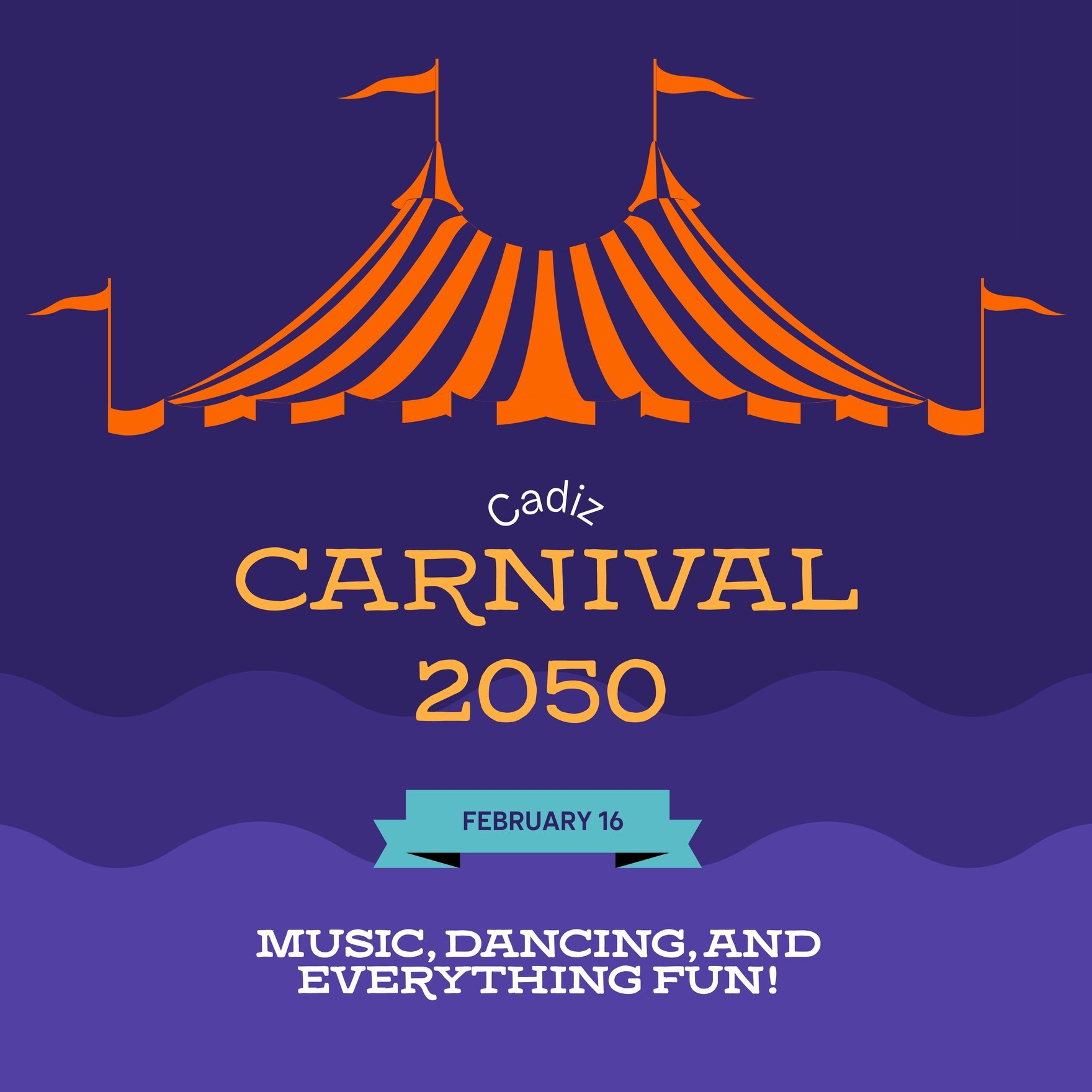 Carnival Festival Instagram Post