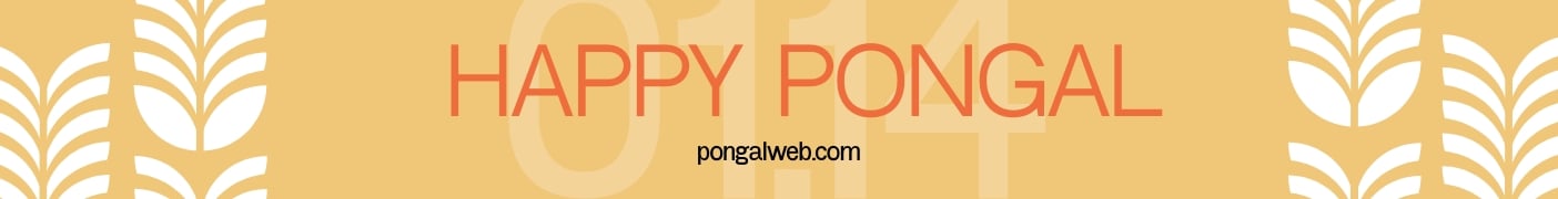 Free Pongal Website Banner in Illustrator, PSD, EPS, SVG, PNG, JPEG