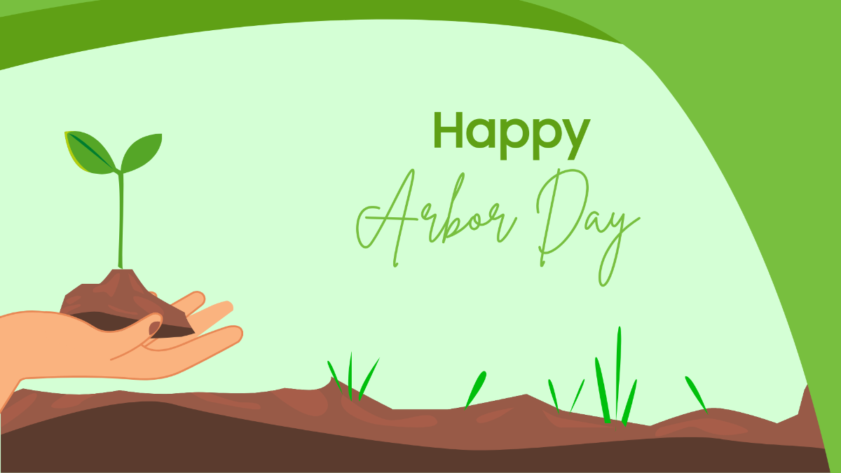 Arbor Day Image Background Template