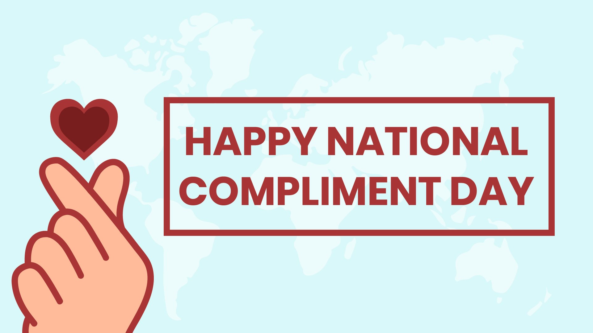 National Compliment Day Background in PDF, Illustrator, PSD, EPS, SVG, JPG, PNG