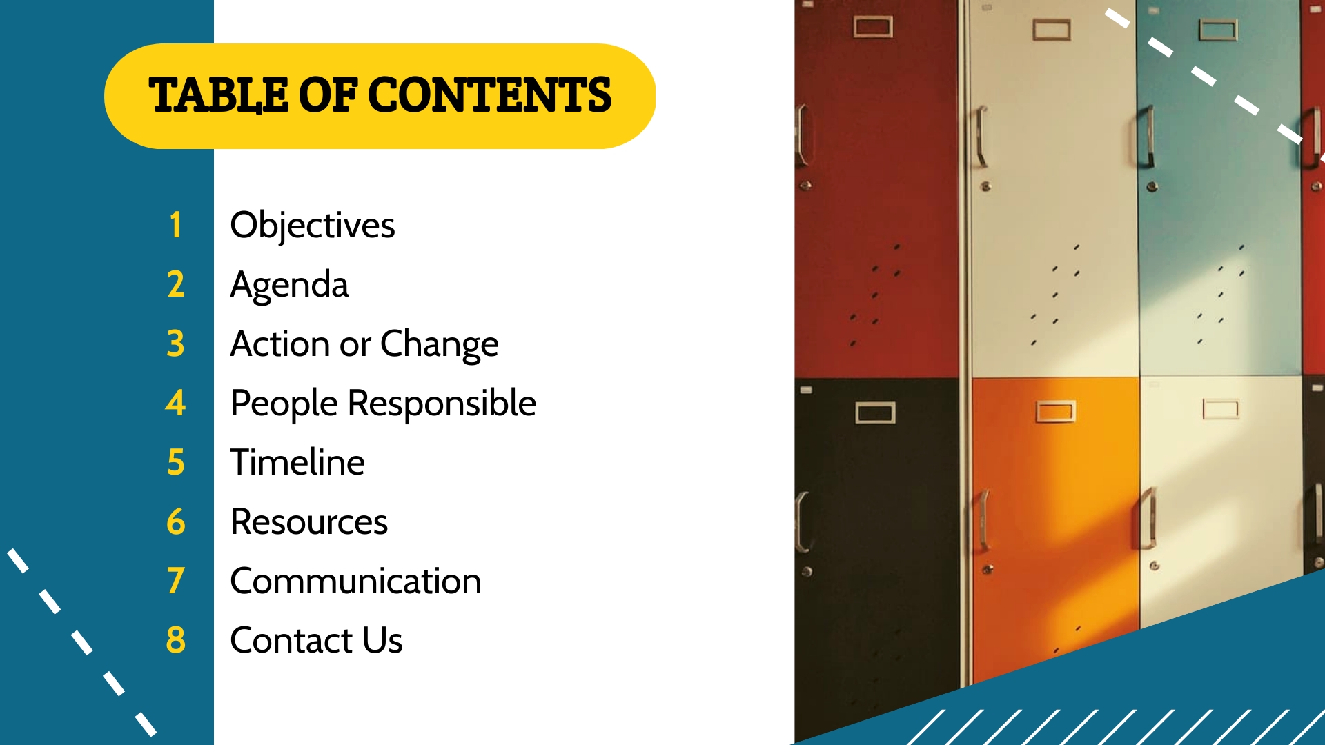 Free Action Plan Meeting Presentation Template to Edit Online