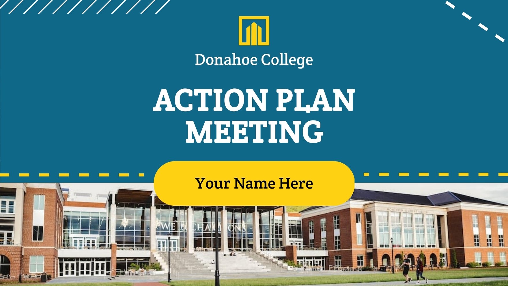 Action Plan Meeting Presentation Template