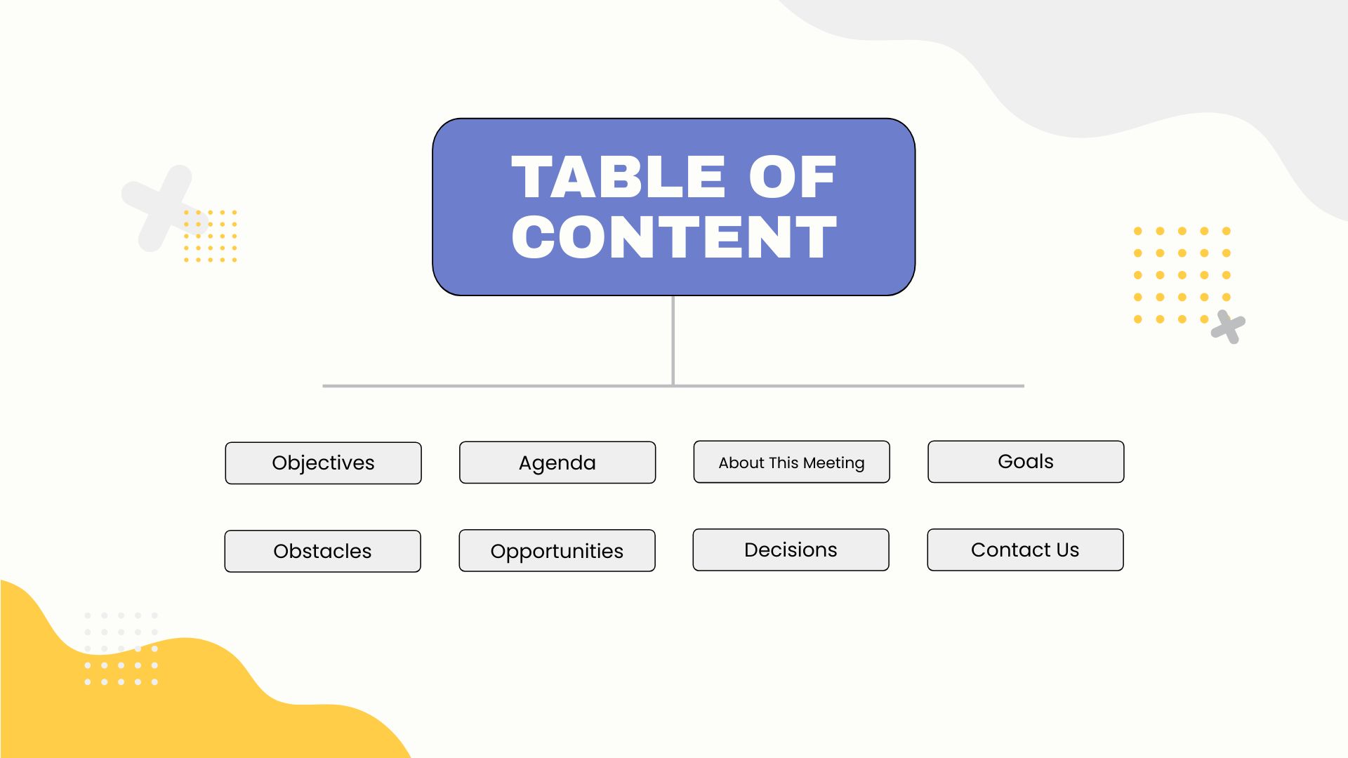 Free Productive Team Meeting Presentation Template to Edit Online