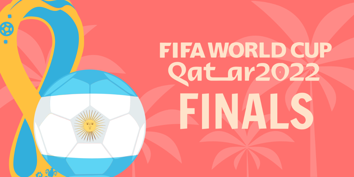 FIFA World Cup 2022 Argentina Finals Banner Template