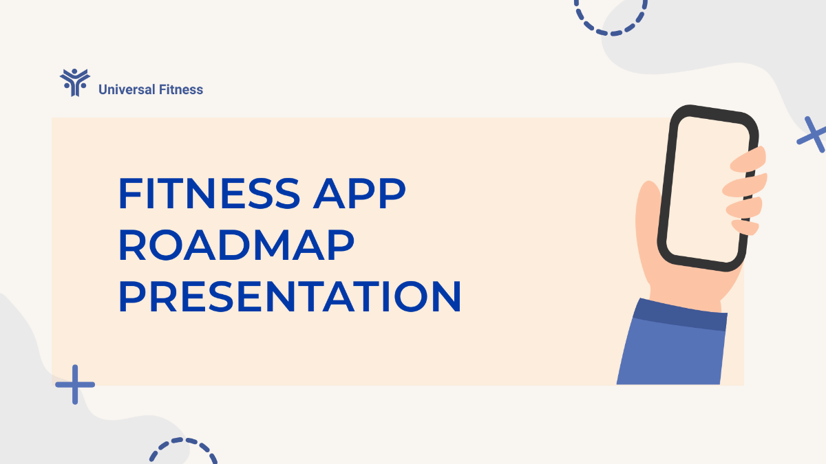 Free Fitness App Roadmap Presentation Template