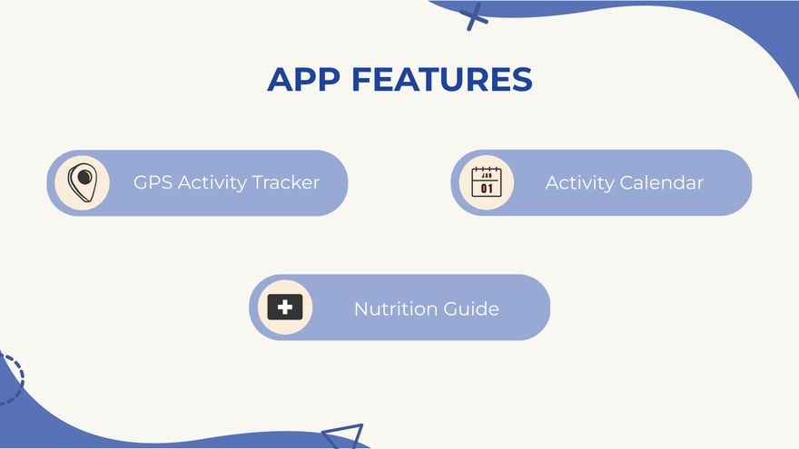 Fitness App Roadmap Presentation Template
