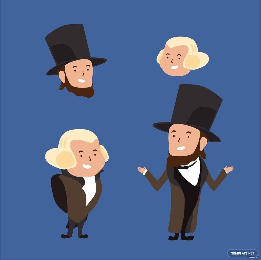 Presidents' Day Clipart Vector