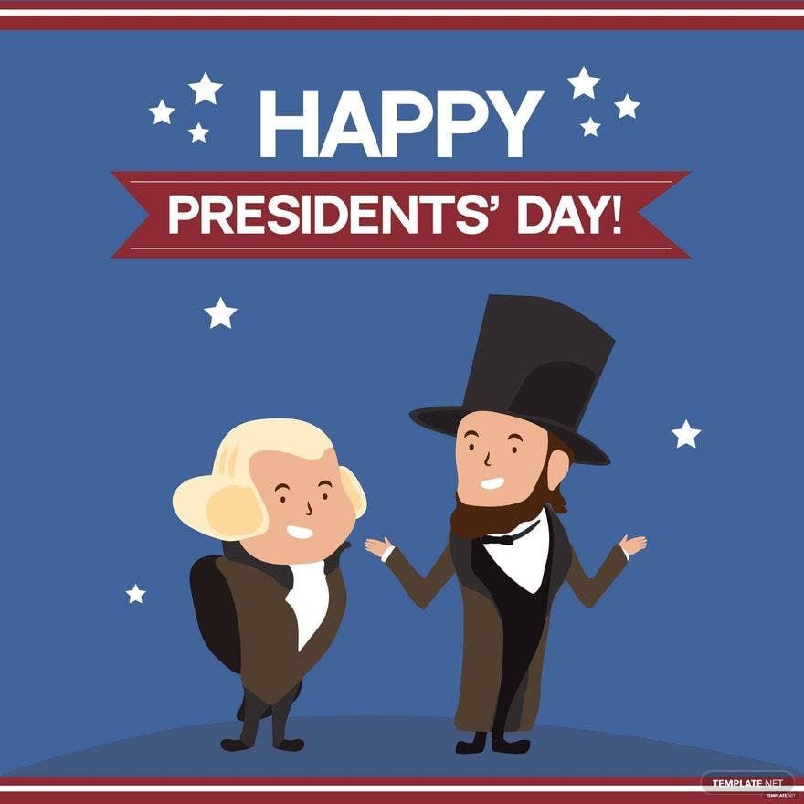 Presidents' Day Celebration Vector in Illustrator, PSD, EPS, SVG, JPG, PNG