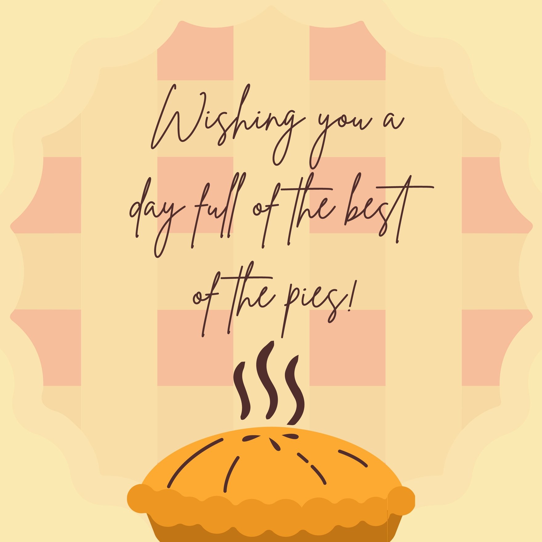 National Pie Day Whatsapp Post in Illustrator, PSD, EPS, SVG, JPG, PNG