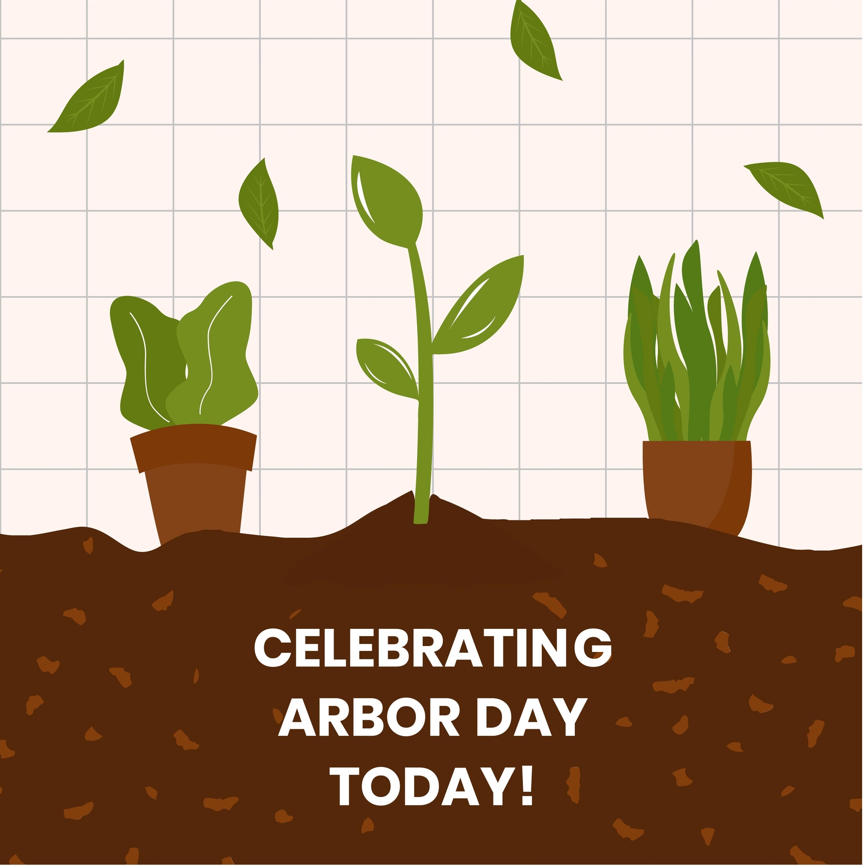 Free Arbor Day Whatsapp Post in Illustrator, PSD, EPS, SVG, PNG, JPEG