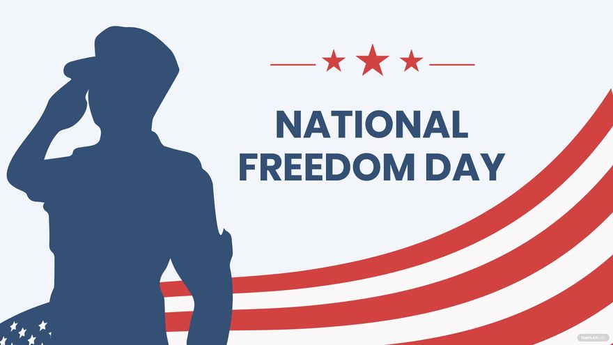 National Freedom Day Wallpaper Background