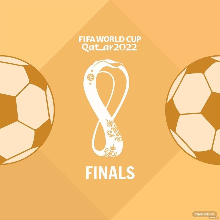 Free World Cup 2022 Finals Vector